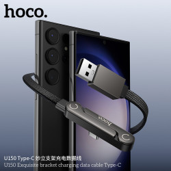 Hoco. U150 Cable USB-Type C 36W Con Soporte